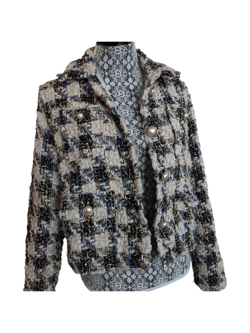 Tweed Blazer Jacket - Picture 6 of 12